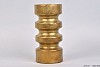 TSJITA GOLD VASE WAVE 14X28CM
