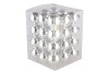 GLASS BALL SHINY SILVER 57MM P/36