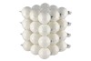 GLASS BALL SHINY WHITE 57MM P/36