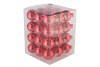 GLASS BALL SHINY RED 57MM P/36