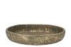 DUBAI OLIVE GOLD PLATE 35X6CM