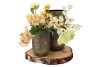 DUBAI OLIVE GOLD VASE 17X25CM