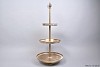 DHAKA GOUD ETAGERE 3LAAGS 36X78CM