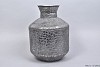 DHAKA ZILVER VAAS 27X35CM