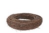 WREATH ELM BRANCHES GREY 50X14CM NM