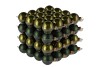 GLASS BALL PINE GREEN 40MM P/64