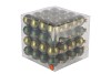 GLASS BALL PINE GREEN 40MM P/64