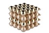 GLASS BALL AUTUMN BLONDE 40MM P/64