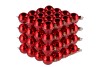 GLASS BALL SHINY RED 40MM P/64