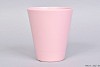NICE POT SILVER PINK MAT 14X15CM