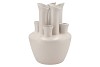 TUBA VASE BLANC MAT 22X22X30CM