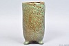 ST TROPEZ DONKER GROEN VAAS 13X25CM