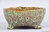 ST TROPEZ DONKER GROEN SCHAAL 21X9CM