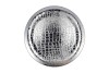 MELAMINE CROCO SILVER PLATE 33X1CM
