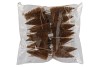 BIJSTEKER KERSTBOOM GOUD 10+12CM STOK P/24