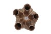 AGLIO BRONZE VASE 20X25CM
