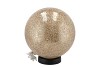ILLUMINATED GLASS BALL D25CM