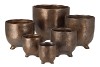 ST TROPEZ BRONZE POT 12X12CM