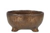 ST TROPEZ BRONZE BOWL 16X8CM