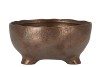 ST TROPEZ BRONZE BOWL 18X9CM