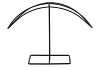 METAAL STAND TRIOMF 30X10X21CM
