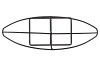 METAAL STAND TRIOMF 30X10X21CM