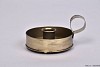 DECO HAND KANDELAAR GOUD ROND 9X12X6CM