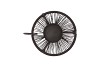 ARIANA THEELICHT ZWART 14X11X4CM NM