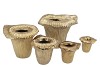 ARUM GOUD VAAS 14X14X11CM