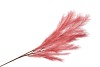 SILK PLUME BRANCH DARK PINK 100CM