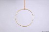 METAL CIRCLE GOLD MET TOUW 28CM