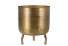 DOBRA OUD GOUD POT METAAL 14X16CM