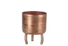 DOBRA OUD ROZE POT METAAL 6X8CM