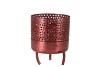 DOBRA OUD ROZE WAXINE METAAL 8X8X10CM