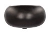 MARRAKECH BLACK/GOLD EGG T-LIGHT 26X11X33CM