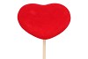 PICK HART VILT RED 6X6+ STICK 50CM P/1