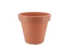 PLASTIC TERRA POT SYNTHETIC WIDE EDGE 25CM
