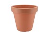 PLASTIC TERRA POT SYNTHETIC WIDE EDGE 35CM
