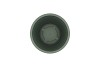 PLASTIC GREEN POT SYNTHETIC WIDE EDGE 25CM