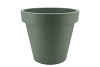 PLASTIC GREEN POT SYNTHETIC WIDE EDGE 50CM