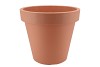 PLASTIC TERRA POT SYNTHETIC WIDE EDGE 50CM