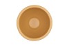 VINCI MUSTARD BOWL SPHERE SHADED 23X15CM