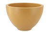 VINCI MUSTARD BOWL SPHERE SHADED 27X18CM