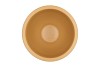 VINCI MUSTARD BOWL SPHERE SHADED 27X18CM