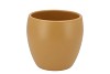 VINCI MUSTARD FLOWER POT 14X13CM