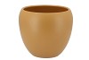 VINCI MUSTARD FLOWER POT 22X19CM
