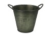 ZINK VINTAGE GREEN POT 26X24CM