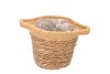 TRIPOLI NATURAL POT BASKET 15X14CM