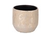 DUBAI BLUSHING PINK POT 18X16CM