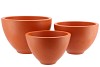 VINCI TERRA BOWL SPHERE SHADED 31X21CM